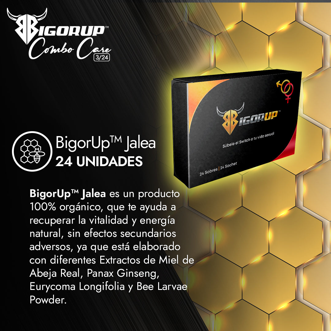 Combo Bigorup™ 24 sobres & Bigorup™ Clean Vagina (Óvulo)